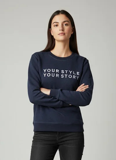 Navy Blue Sweatshirt