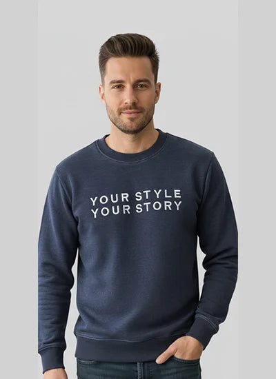 Navy Blue Sweatshirt