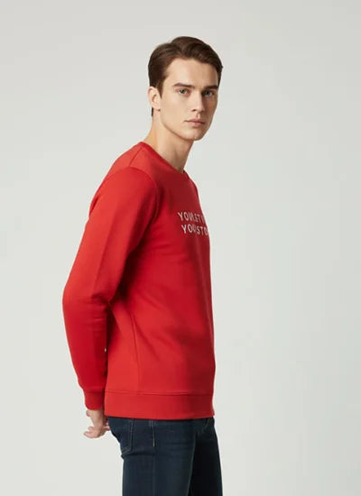Crimson Red Sweatshirt
