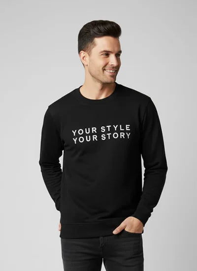Jet Black Sweatshirt