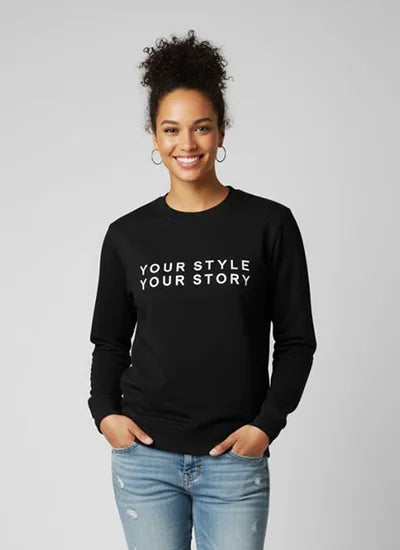 Jet Black Sweatshirt