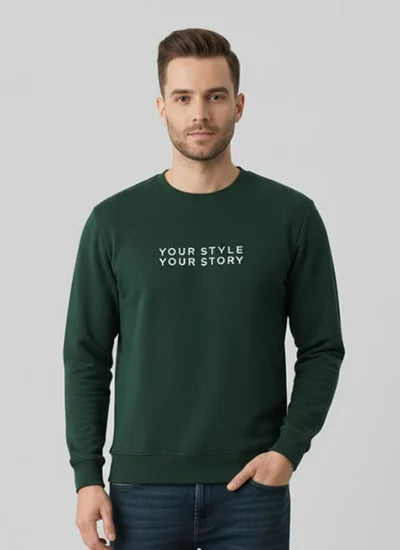 Crimson Red Sweatshirt