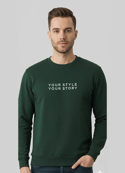 Crimson Red Sweatshirt